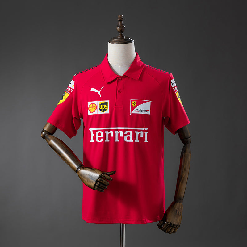Scuderia Ferrari F1 2025 Red Polo