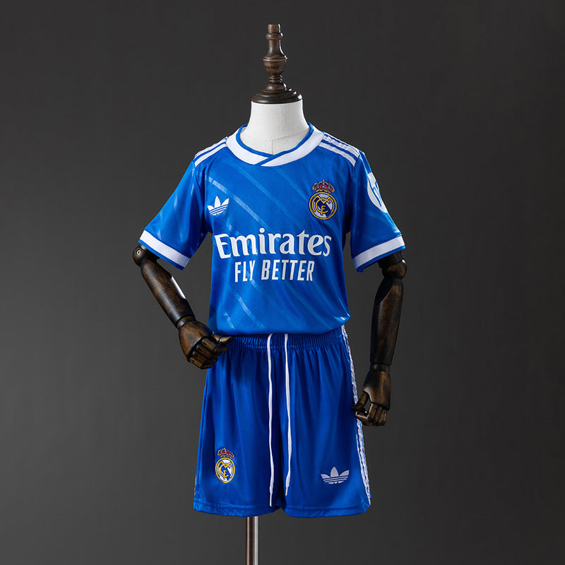 Real Madrid 25/26 Third away kids kit Jersey
