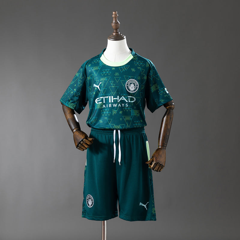 Manchester City 25/26 Fourth Away Kids