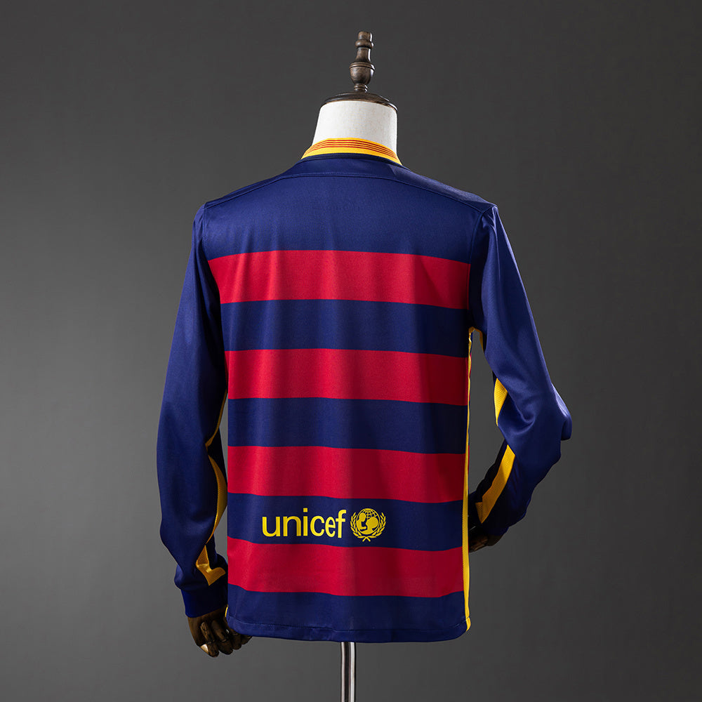Barcelona 2015/16 Home Long Sleeve
