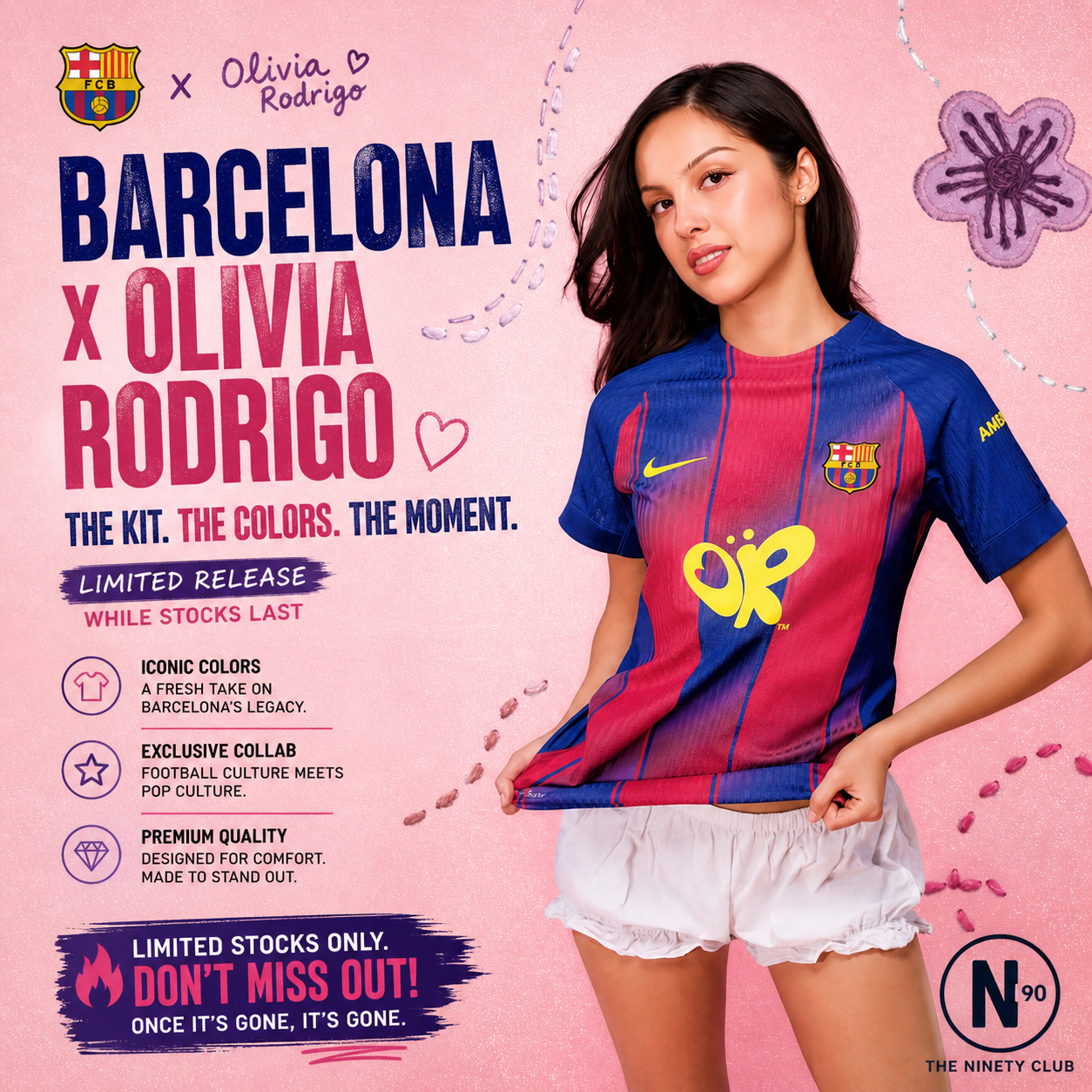 Barcelona X Olivia Rodrigo 2026